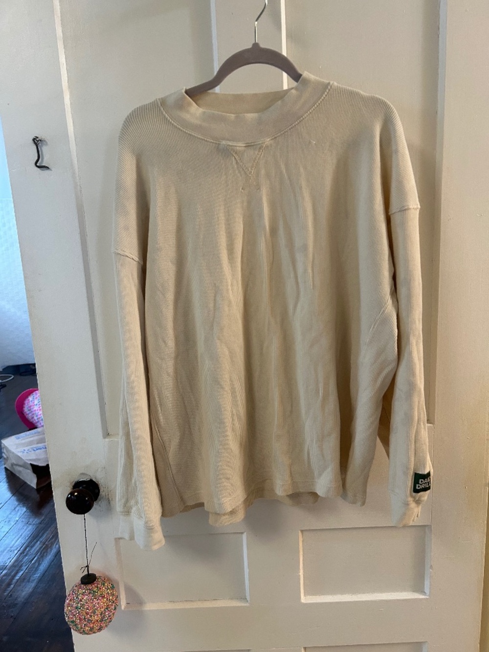 Daily Drills Oversized Knit Crewneck